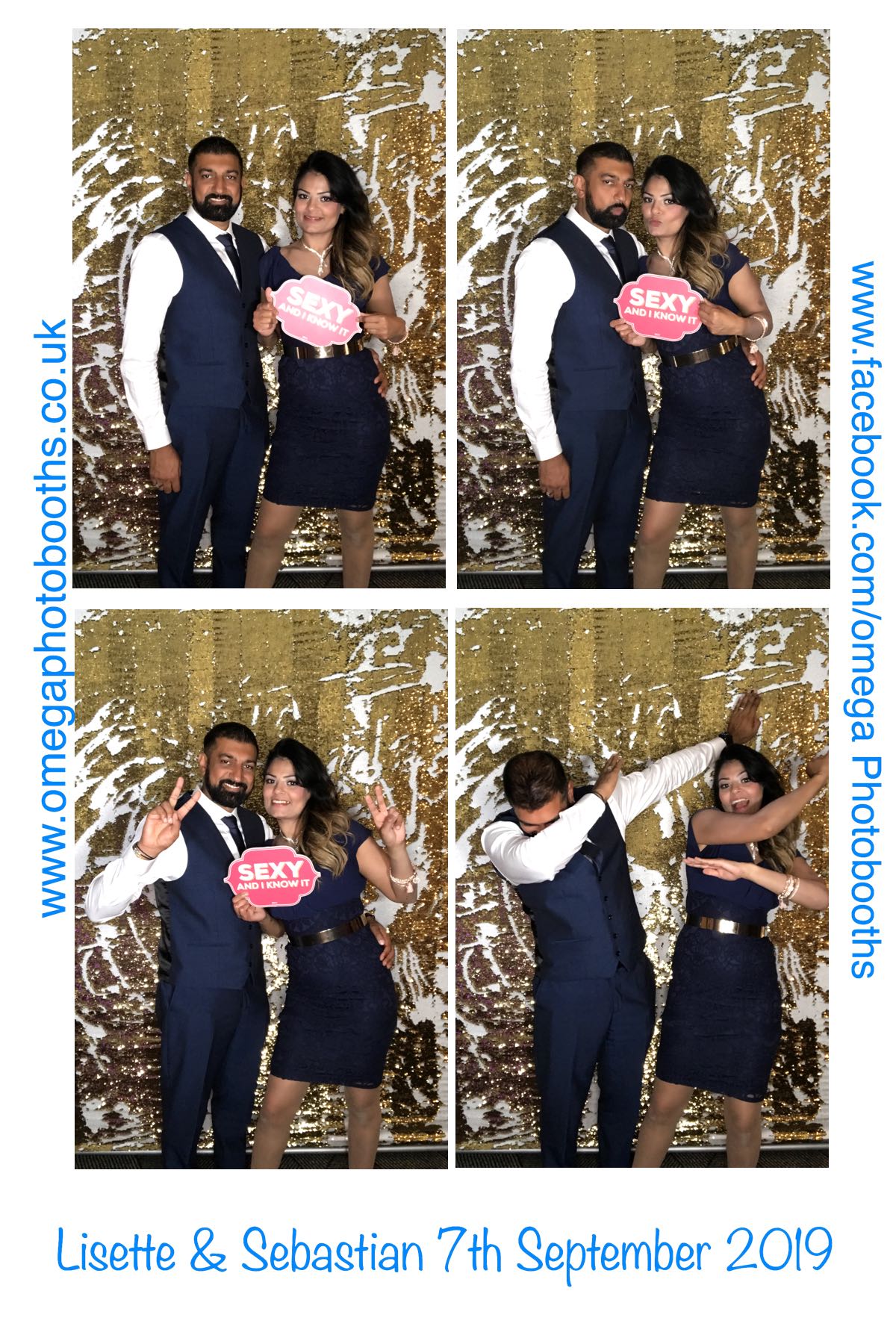 Lisette & Sebastian | View more photos from the event at gallery.omegaphotobooths.co.uk/u/Omega-Photobooths/Lisette-Sebastian